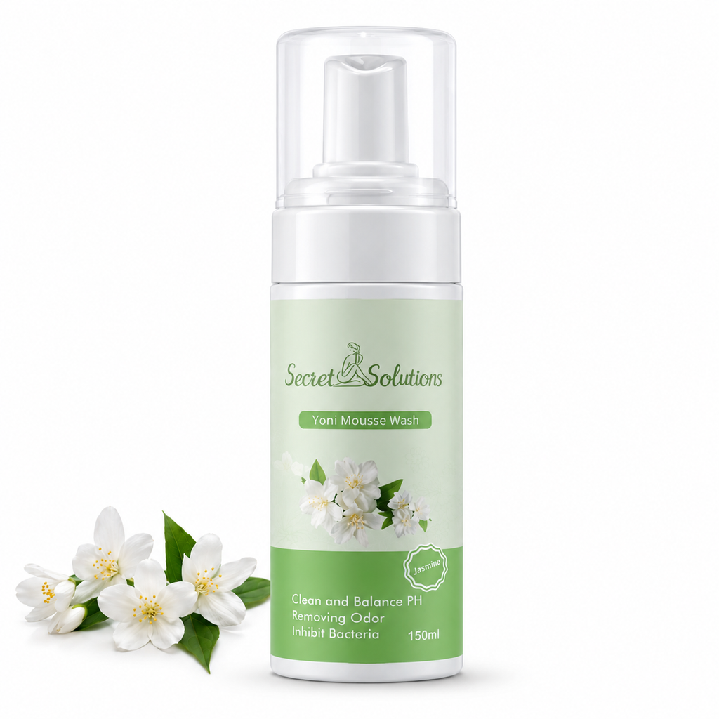 Jasmine Yoni Mousse Wash – USA Imported pH Balancing Feminine Hygiene Foam Cleanser