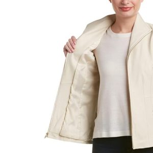 Chic Women’s Leather Jacket